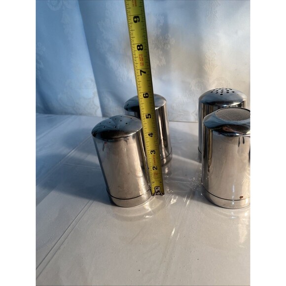 Duster/Shaker And Grated Cheese Shaker And Salt And Pepper Set(Stainless Steel) - Picture 5 of 6
